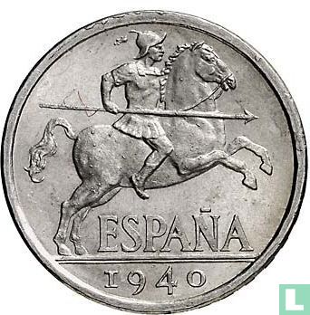Spain 10 centimos 1940 (PLVS) - Image 1