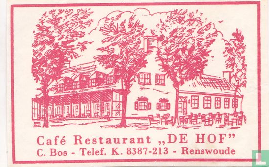 Café Restaurant "De Hof"