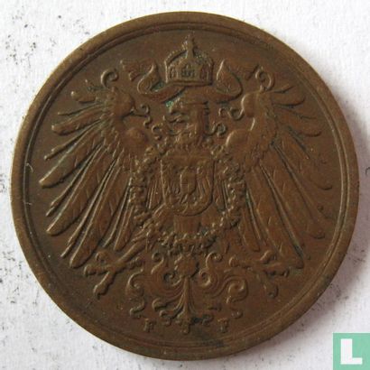 Deutsches Reich 2 Pfennig 1916 (F) - Bild 2