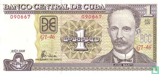 CUBA 1 Peso - Image 1