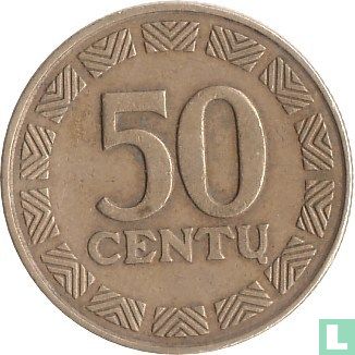 Litouwen 50 centu 1999 - Afbeelding 2