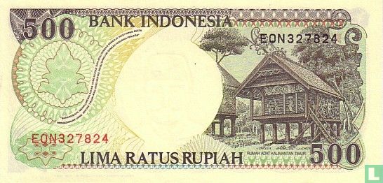 Indonesia 500 Rupiah 1997 - Image 2