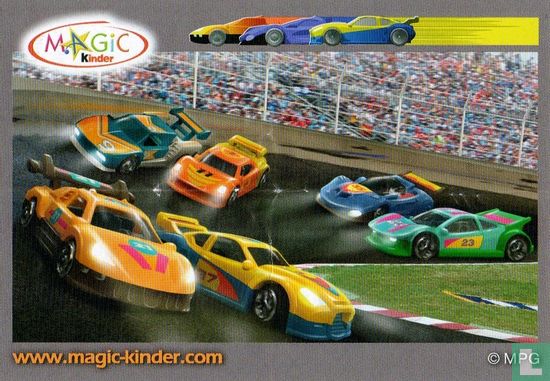 Raceauto, geel - Image 2