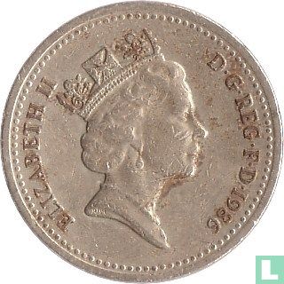 Vereinigtes Königreich 1 Pound 1986 (Typ 1) "Northern Irish flax" - Bild 1