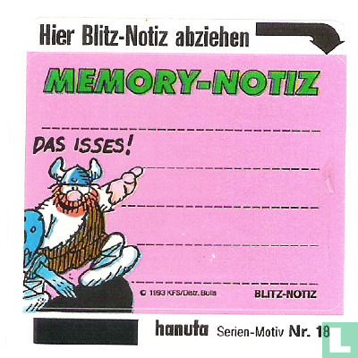 Memory Notiz - Image 1