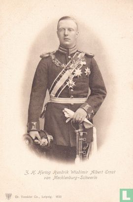 3. H. Hertog Hendrik Wladimir Albert Ernst van Mecklenburg-Schwerin