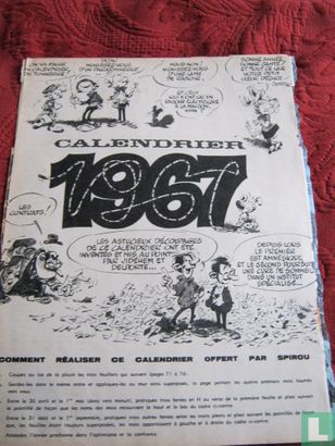 Calendrier 1967 - Afbeelding 1