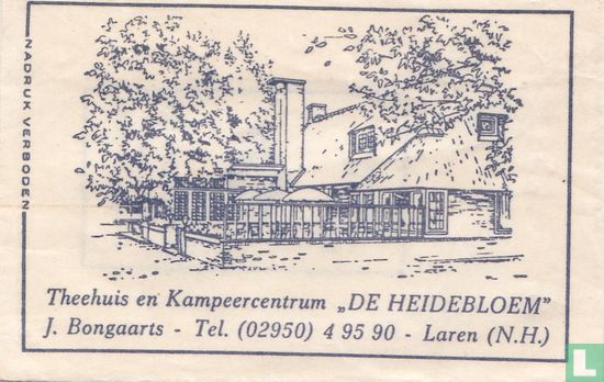 Theehuis en Kampeercentrum "De Heidebloem" - Afbeelding 1