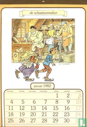 Ambachten kalender 1982 - Afbeelding 1