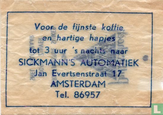 Sickmann's Automatiek - Image 1