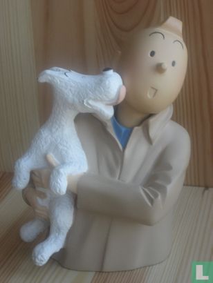 Lèche Milou Tintin - Yeux ouverts - Image 1