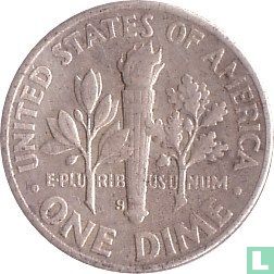 États-Unis 1 dime 1951 (S) - Image 2