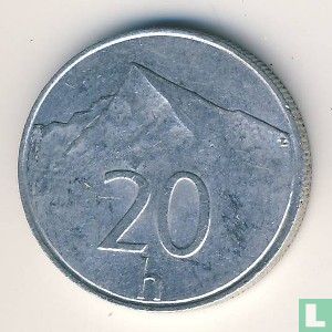 Slovakia 20 halierov 1993 - Image 2