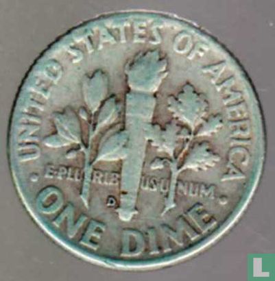 États-Unis 1 dime 1960 (D) - Image 2