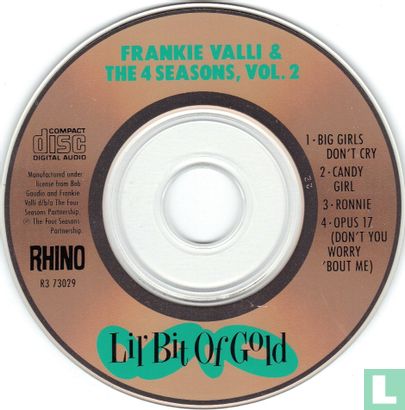 Frankie Valli & The 4 Seasons vol. 2 - Afbeelding 3