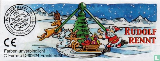 Père Noël et rennes - Image 2