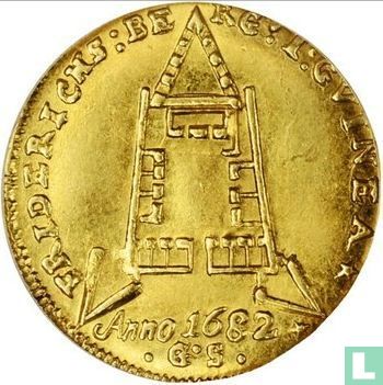Denmark 1 ducat 1682 - Image 1