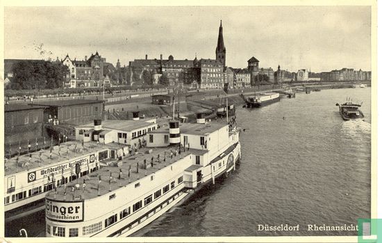 Düsseldorf Rheinansicht