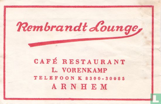 Rembrandt Lounge - Image 1