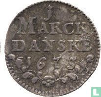 Denmark 1 marck 1675 - Image 1