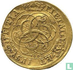 Denemarken 1 dukat 1692 - Afbeelding 1