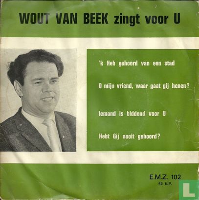 Wout van Beek zingt voor U - Afbeelding 1