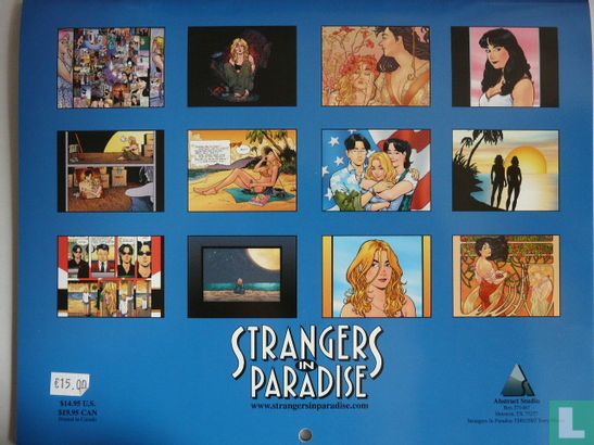 Strangers in Paradise2003 Calendar   - Image 2