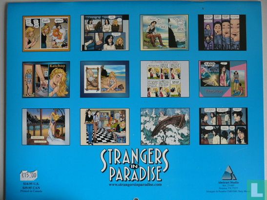 Strangers in Paradise 2002 Calendar - Image 2