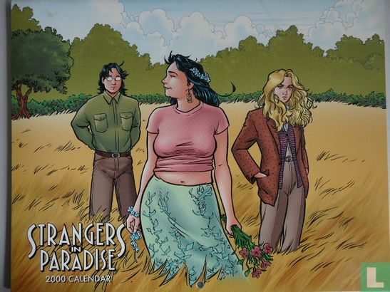 Strangers in Paradise 2000 Calendar  - Image 1