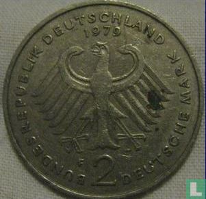 Germany 2 mark 1979 (F - Konrad Adenauer) - Image 1