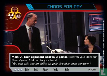 Chaos for Pay