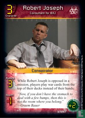 Robert Joseph - Consultant for BXJ