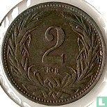 Hongrie 2 fillér 1909 - Image 2