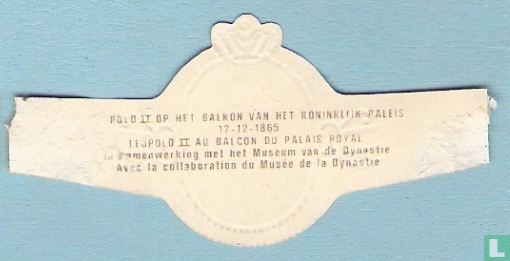 [Leopold II auf dem Balkon des königlichen Palastes 17-12-1865] - Bild 2