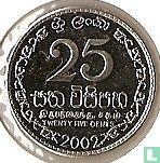Sri Lanka 25 cents 2002 - Afbeelding 1