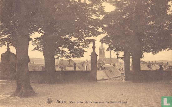 Arlon - vue prise de la terrasse de Saint-Donat - Image 1