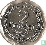 Sri Lanka 2 cents 1978 - Afbeelding 1