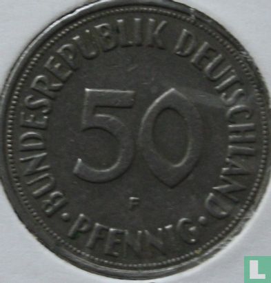 Allemagne 50 pfennig 1967 (F) - Image 2