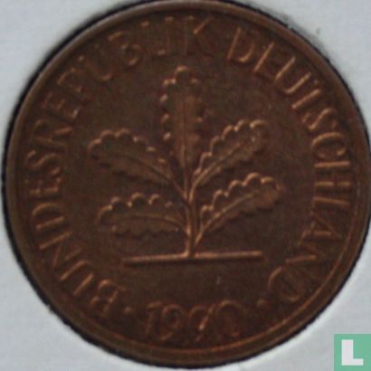 Duitsland 2 pfennig 1990 (G) - Afbeelding 1