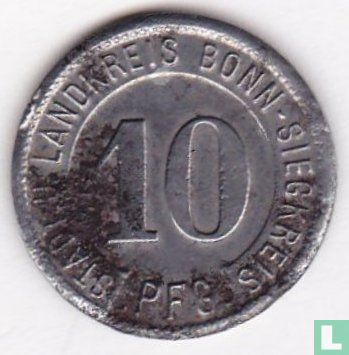 Bonn 10 pfennig 1919 (zink) - Afbeelding 2