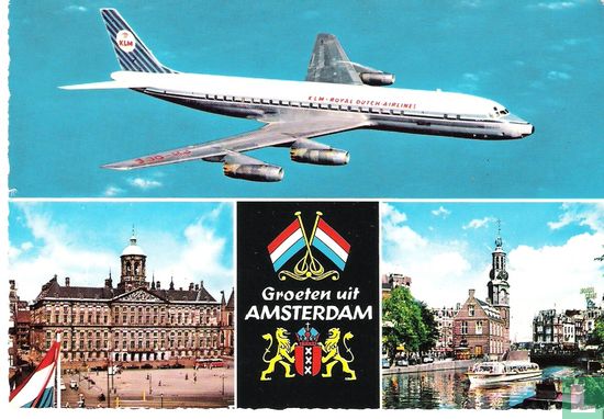 KLM - DC-8 (06) - Afbeelding 1