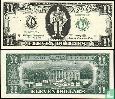 L'OTAN 11 dollars USA