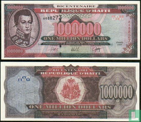 Haiti 1 Mio. Dollar