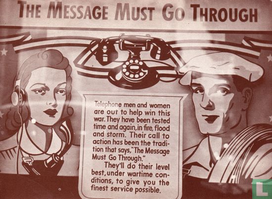 The Message Must Go Through (1942) - Image 1