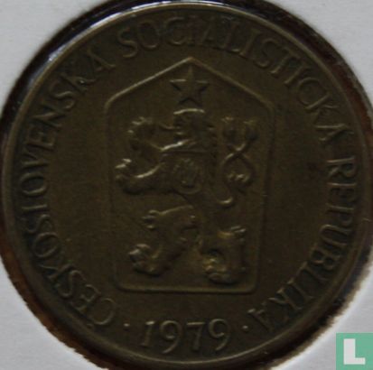 Czechoslovakia 1 koruna 1979 - Image 1