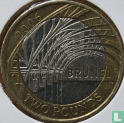Royaume-Uni 2 pounds 2006 "Engineering Achievements of Isambard Kingdom Brunel - Paddington Station" - Image 1