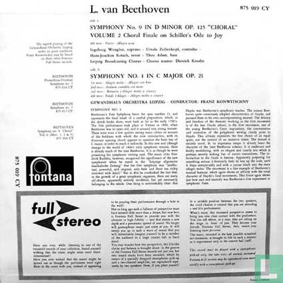 Beethoven Symphony no. 1 - Afbeelding 2
