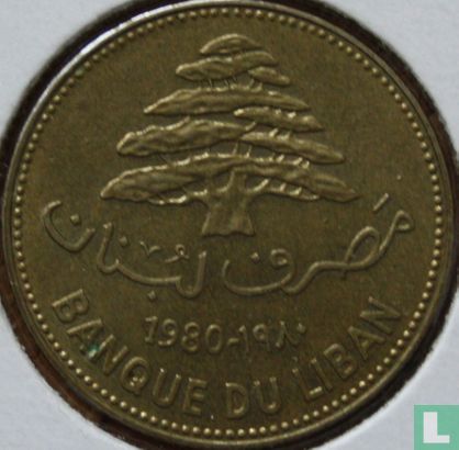 Libanon 25 Piastre 1980 - Bild 1