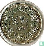 Zwitserland ½ franc 1956 - Afbeelding 1