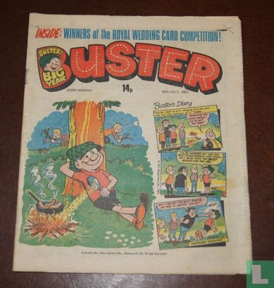 Buster 25/07/1981 - Image 1